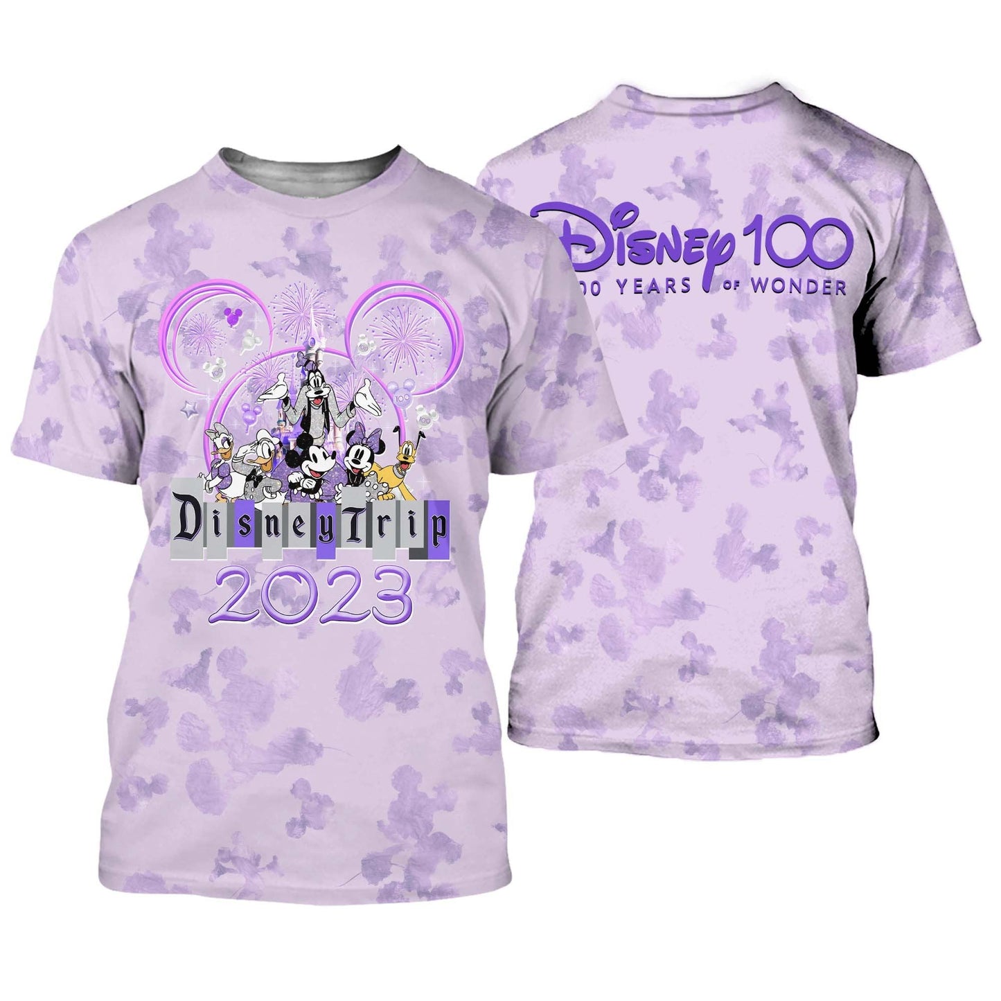 DN T-shirt Trip 2023 DN 100 Years Of Wonder T-shirt Purple Unisex Adults New Release