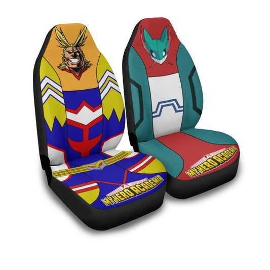 My Hero Academia Car Seat Covers Deku X All Might Character Seat Covers