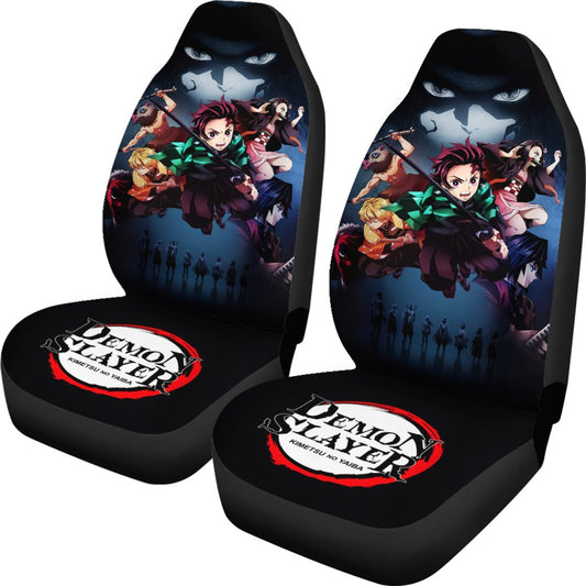 Demon Slayer Car Seat Covers Demon Slayer Characters Seat Covers