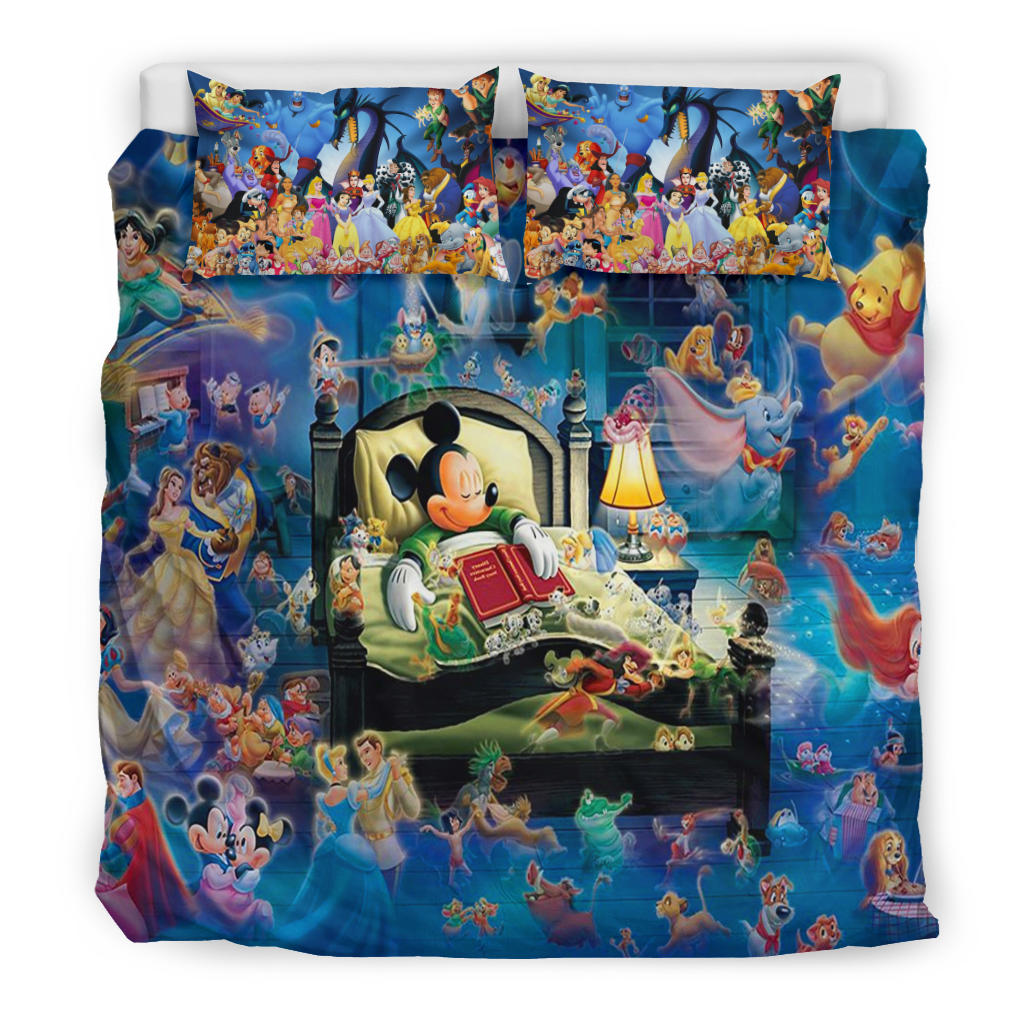 DN Bedding Set Bedtime Story MM On Bed Duvet Covers Colorful Unique Gift