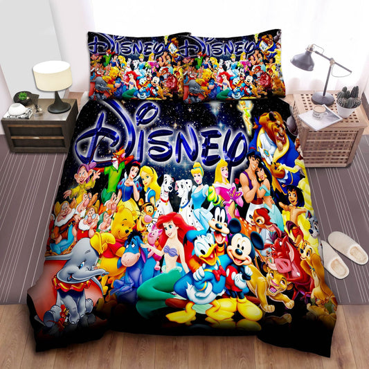 DN Bedding Set DN Cartoon Characters Graphic Duvet Covers Colorful Unique Gift