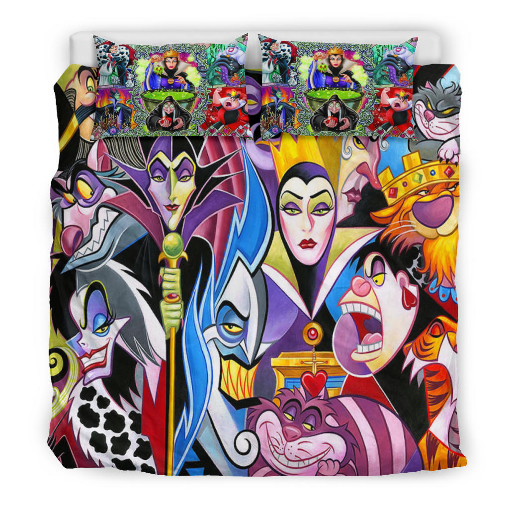 DN Bedding Set DN All Villains Art Style Duvet Covers Colorful Unique Gift