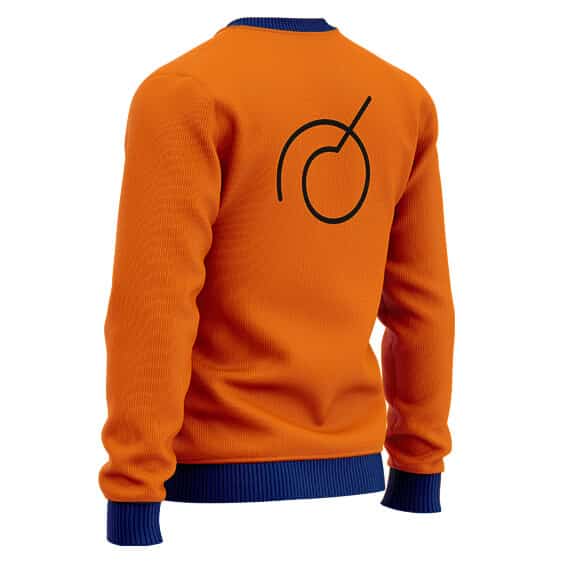 Dragon Ball Sweatshirt Dragon Ball Super Whis Goku Logo Sweatshirt Orange Unisex