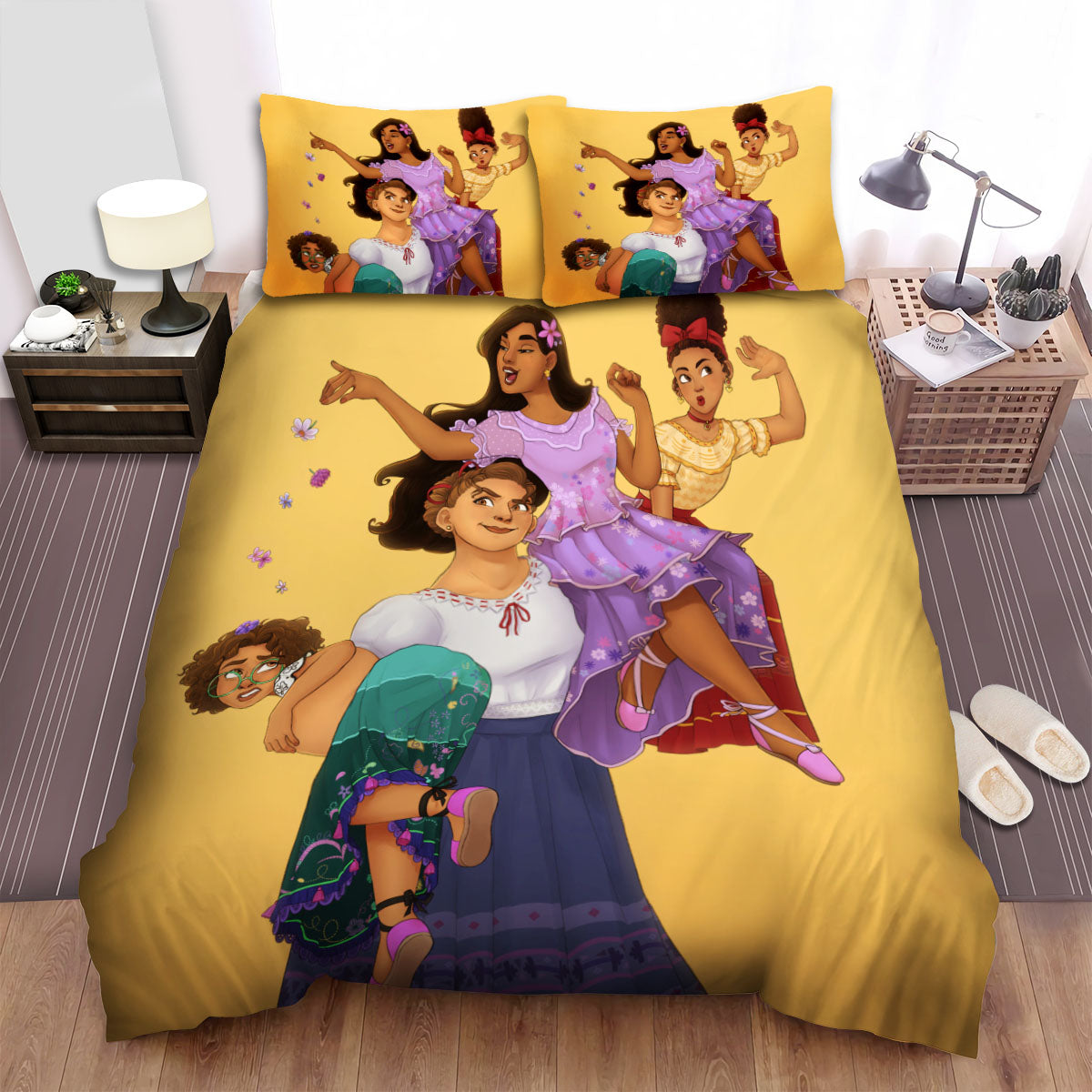 Encanto Bedding Set DN The Sisters Of The Madrigal Duvet Covers Colorful Unique Gift