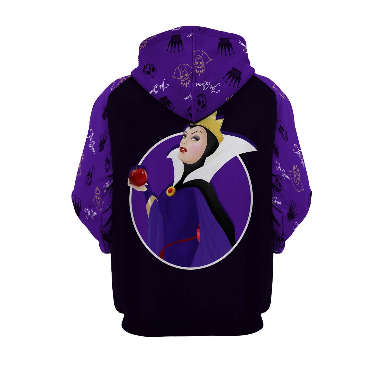 Snow White Hoodie Evil Queen My Emotions Hoodie Purple Black Unisex