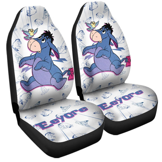 WTP Car Seat Covers Eeyore And Birds Graphic Seat Covers