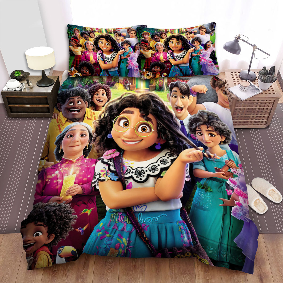 Encanto Bedding Set DN Encanto All Characters Duvet Covers Colorful Unique Gift