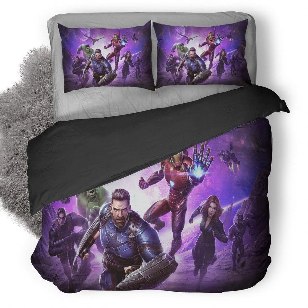 MV Bedding Set Contest Of Champions Duvet Covers Purple Unique Gift