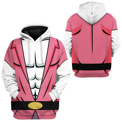 He-Man And The Masters Of The Universe Hoodie Master Of The Universe Prince Adam Custome T-shirt Pink White Unisex