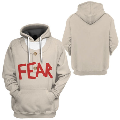 The Office Hoodie The Office Mose Schrute Fear T-shirt Bedge Unisex