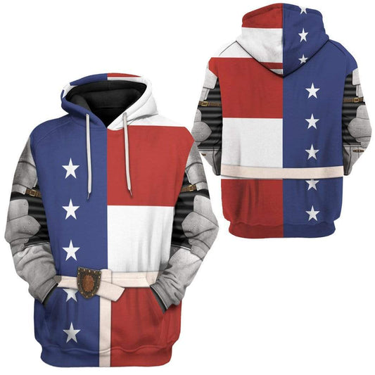 Historical Hoodie Medieval Armor Ursus Fight Club Costume Hoodie Colorful Unisex