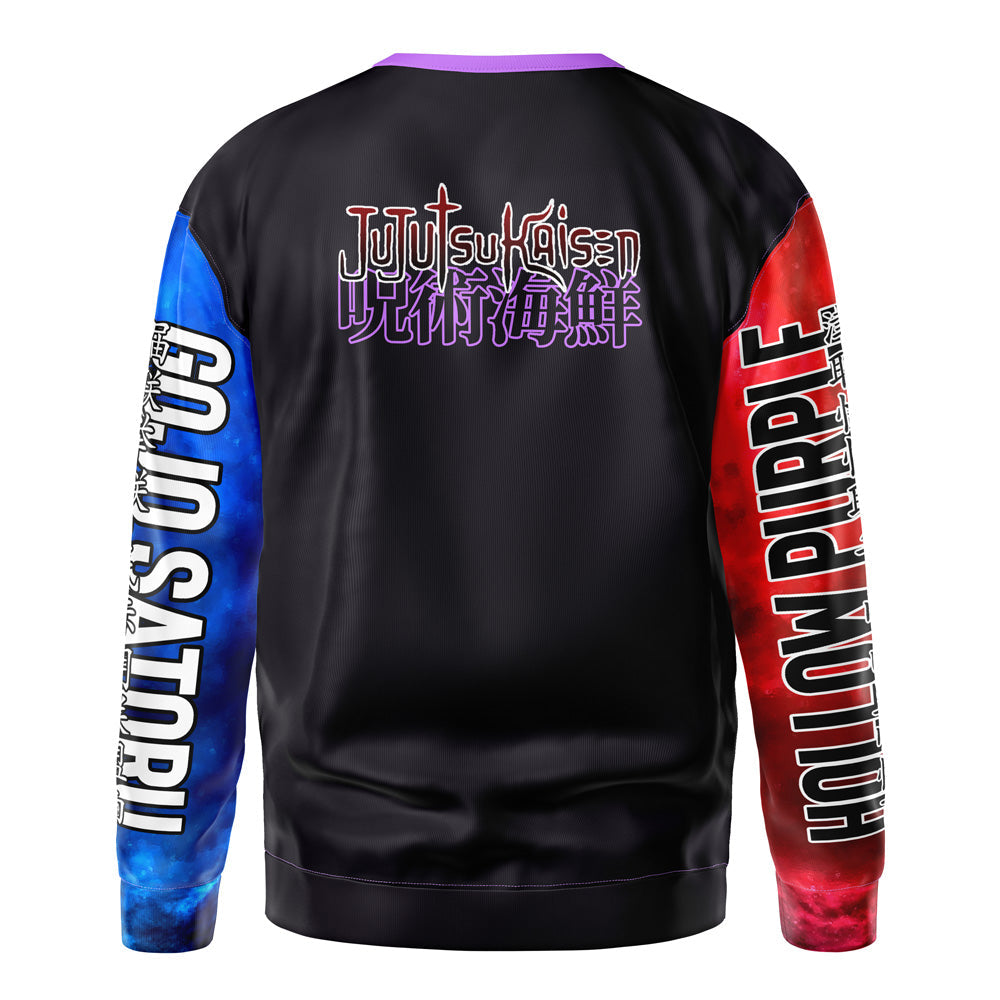 Jujutsu Kaisen Sweatshirt Gojo Satoru Hollow Purple Sweatshirt Red Blue Unisex Adults New Release