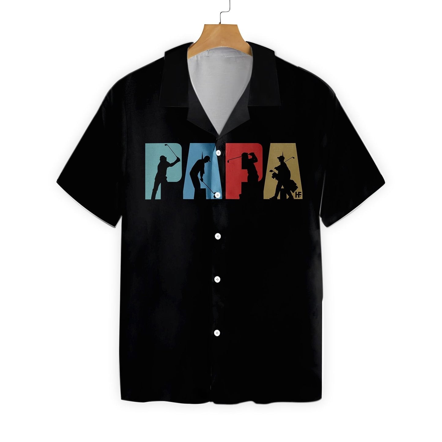 Unifinz Father Golfing Hawaiian Shirt Best Papa By Par Hawaii Shirt Best Father's Day Gift 2022