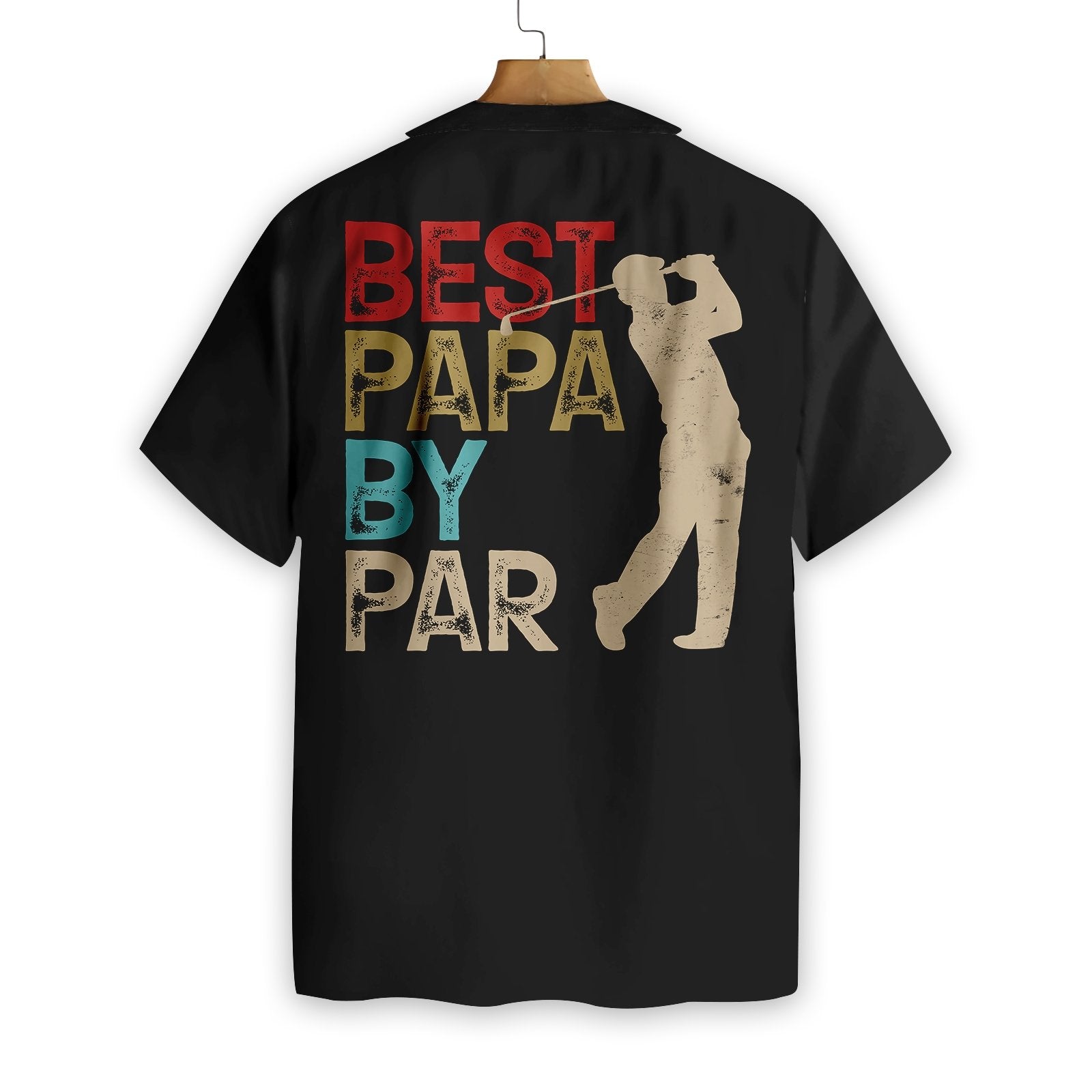 Unifinz Father Golfing Hawaiian Shirt Best Papa By Par Hawaii Shirt Best Father's Day Gift 2022