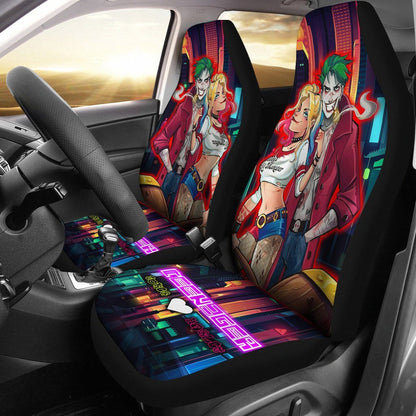 Joker Harley Quinn Car Seat Covers Teenager Joker And Harley Quinn Seat Covers