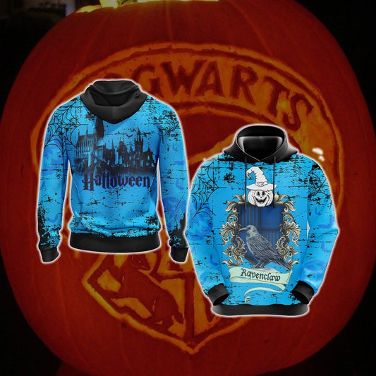 HP Halloween Hoodie Wise Like A Ravenclaw Halloween Hoodie