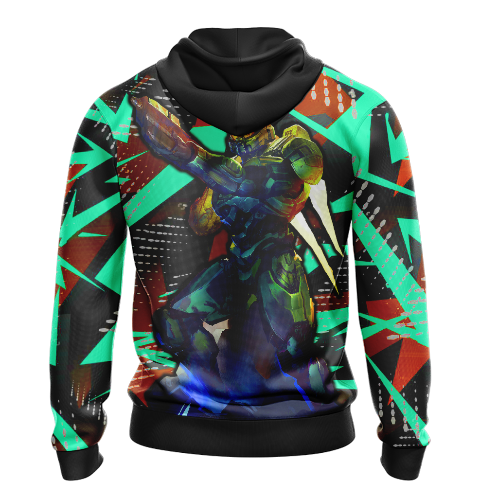 Halo Hoodie Halo Combat Evolved Masterchief Graphic Hoodie Colorful Unisex