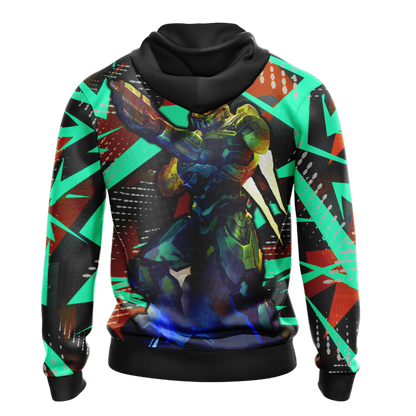 Halo Hoodie Halo Combat Evolved Masterchief Graphic Hoodie Colorful Unisex