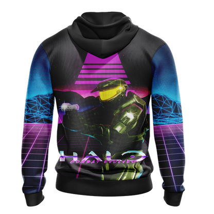 Halo Hoodie Halo Masterchief Graphic Noen Light Hoodie Colorful Unisex