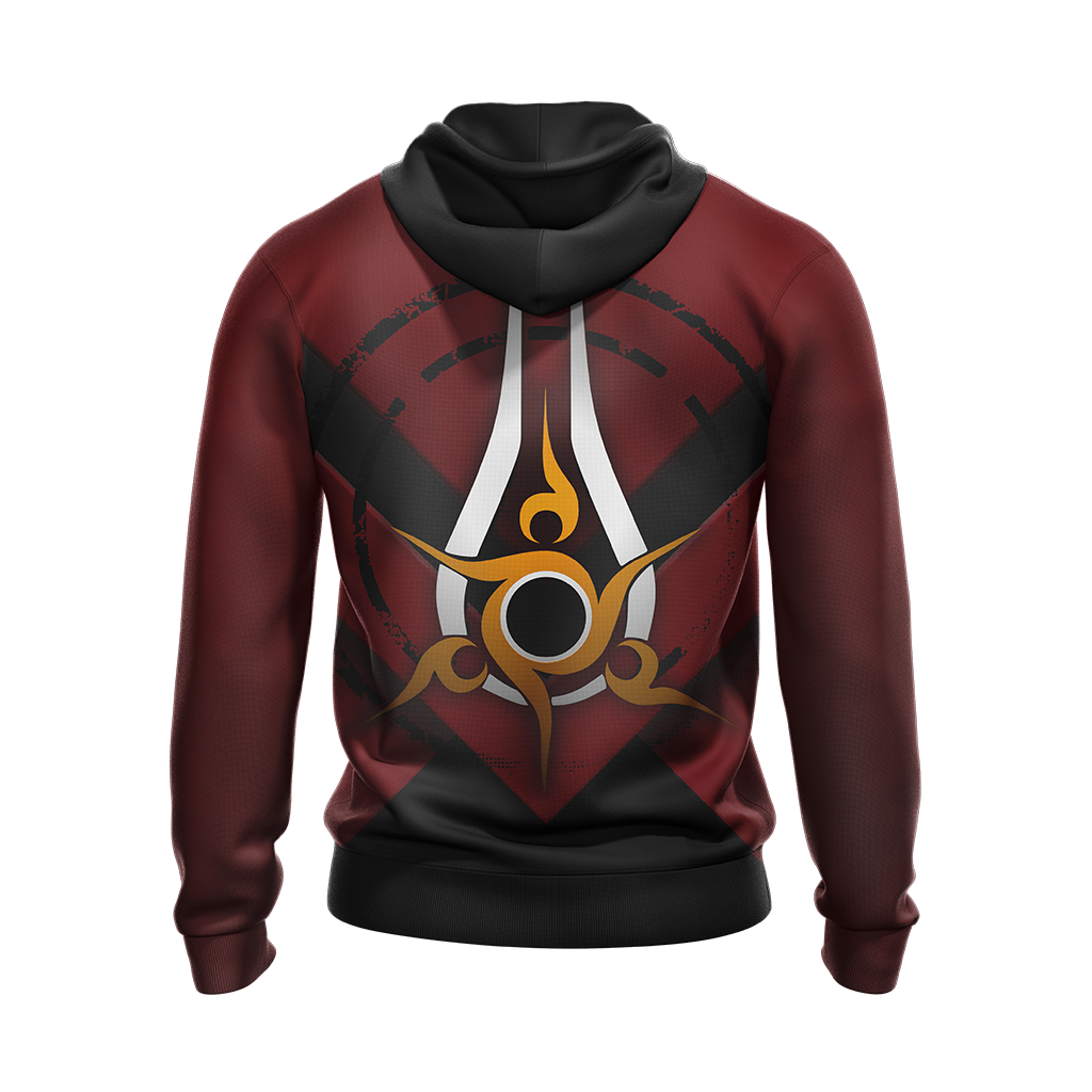 Halo Hoodie Halo Arbiter Emblem Hoodie Red Unisex