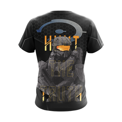 Halo T-shirt Halo Hunt The Truth T-shirt Black Unisex