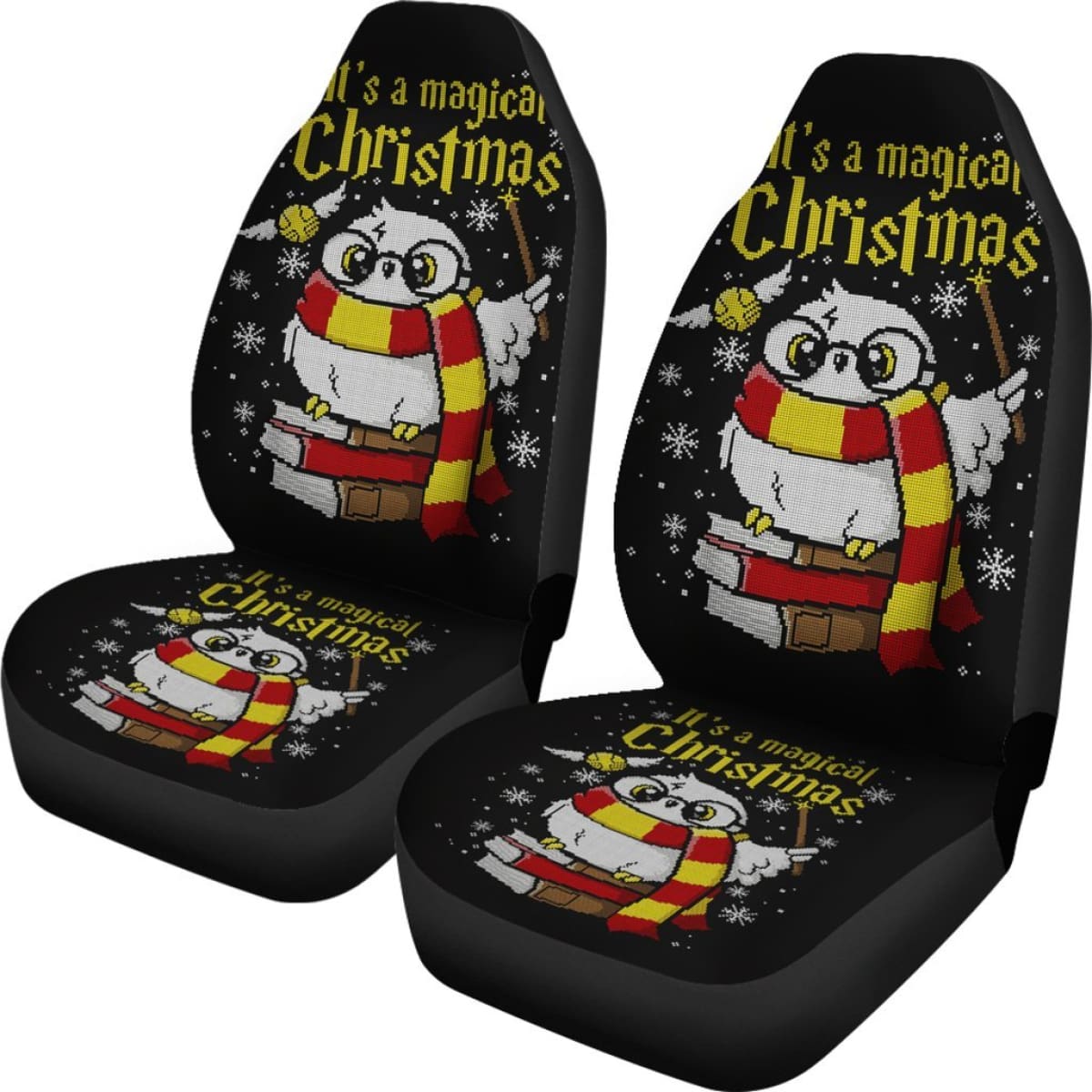 HP Car Seat Covers It's A Magic Christmas Seat Covers