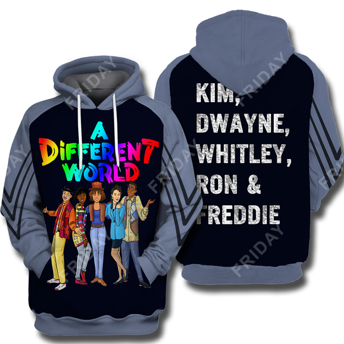 Unifinz A Different World T-shirt A Different World 3D Print T-shirt Awesome A Different World Hoodie Sweater Tank 2023