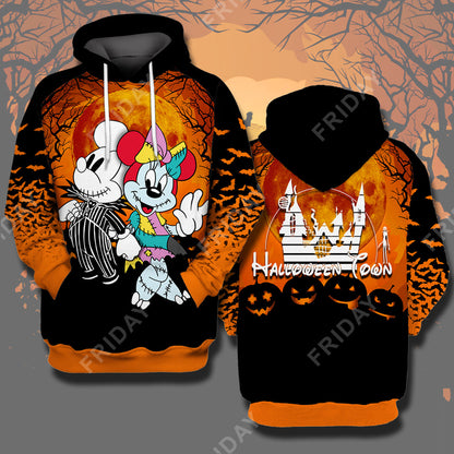 Unifinz DN T-shirt TNBC Mouse Couple Halloween Town T-shirt High Quality DN TNBC Hoodie Sweater Tank 2022