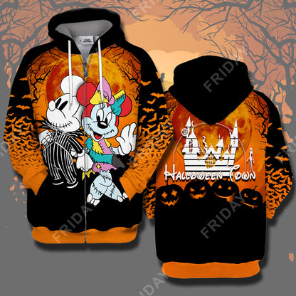 Unifinz DN T-shirt TNBC Mouse Couple Halloween Town T-shirt High Quality DN TNBC Hoodie Sweater Tank 2023