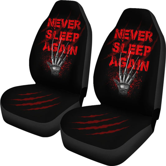 Freddy Krueger Car Seat Covers Never Sleep Again Seat Covers