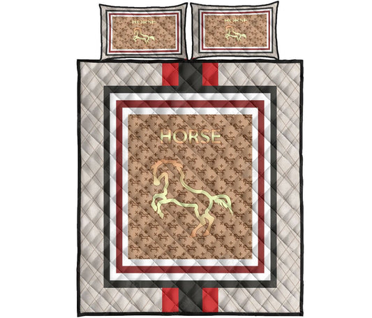Horse Bedding Set Horse Graphic Pattern Duvet Covers Colorful Unique Gift