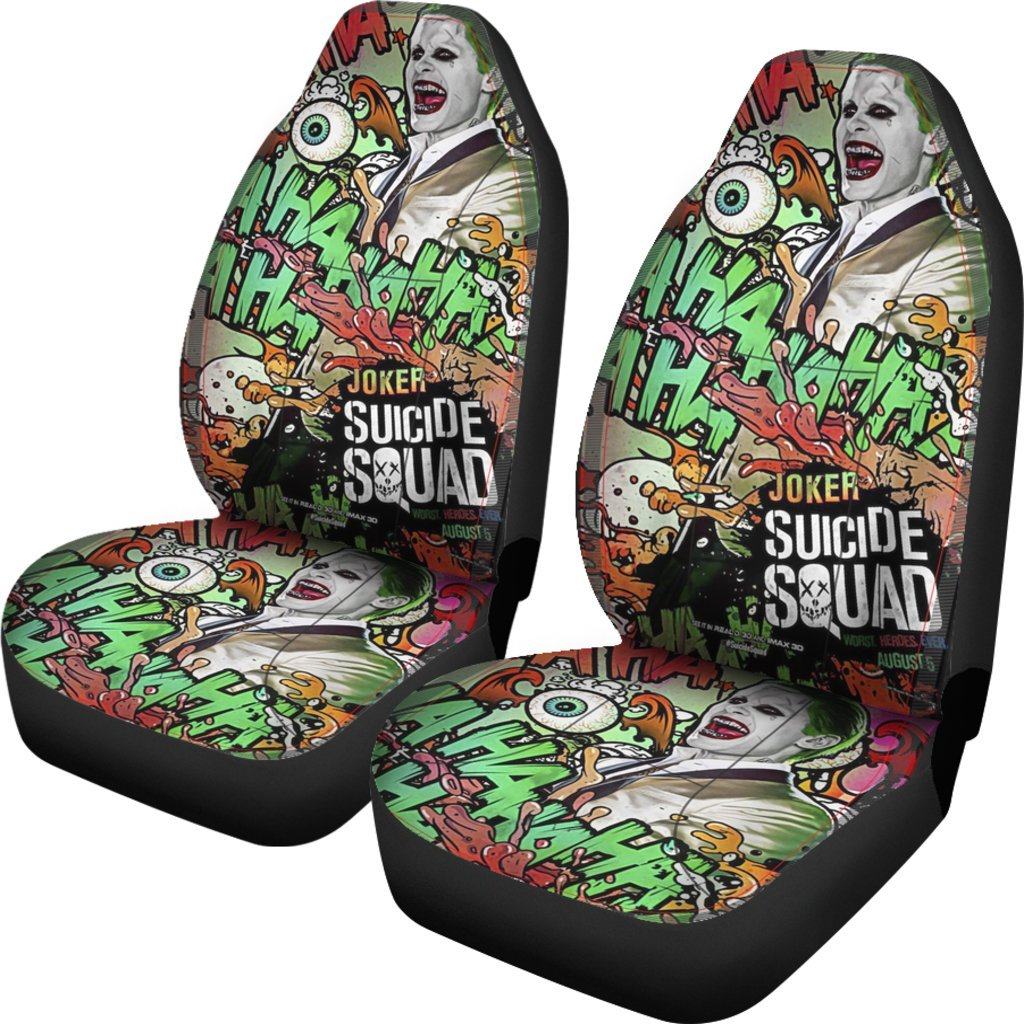 Joker Car Seat Covers Joker Villains Suicide Squad Seat Covers – Unifinz