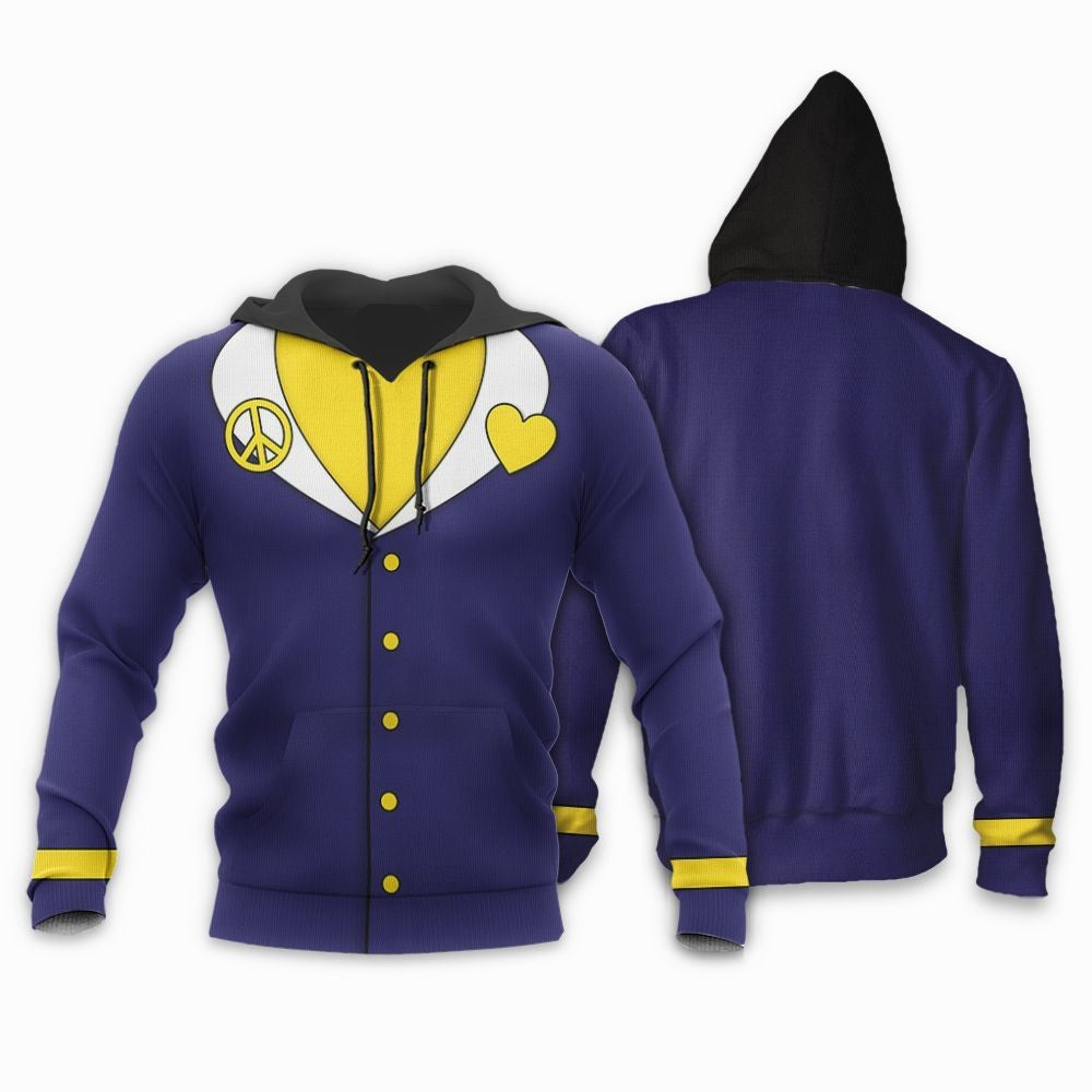 JoJo's Bizarre Adventure Hoodie Josuke Higashikata Costume Hoodie Blue Unisex