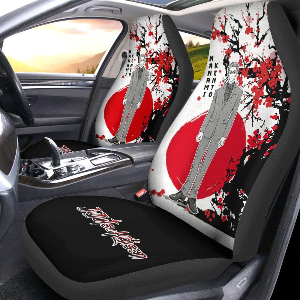 Jujutsu Kaisen Car Seat Covers Kento Nanami Japanese Style Seat Covers