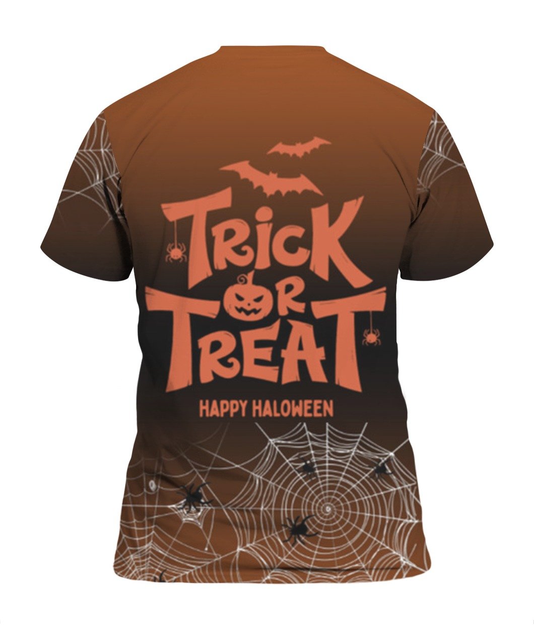  Halloween T-shirt Halloween Is My Christmas Trich Or Treat Spider Web Brown Shirt Halloween Hoodie Adult Full Size