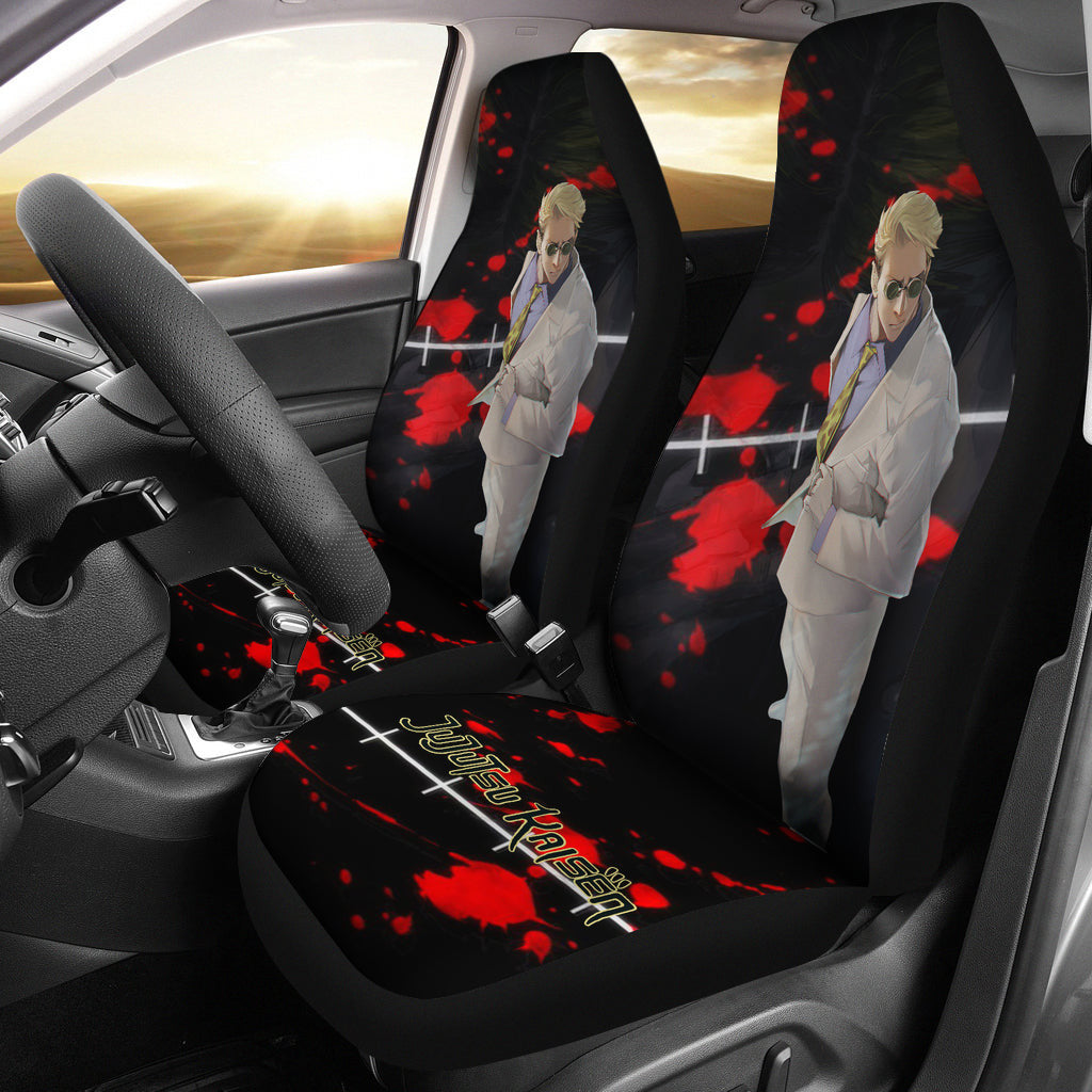 Jujutsu Kaisen Car Seat Covers Kento Nanami Jujutsu Kaisen Character Seat Covers