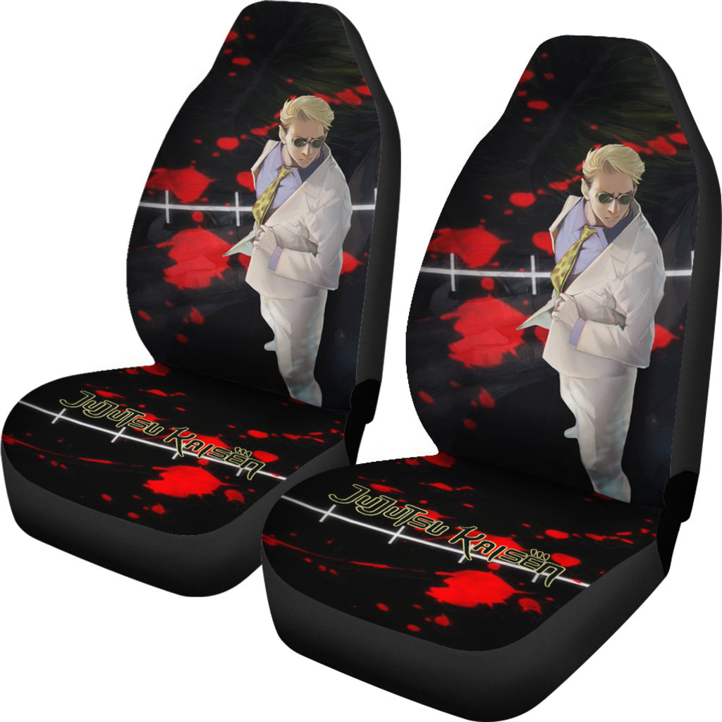 Jujutsu Kaisen Car Seat Covers Kento Nanami Jujutsu Kaisen Character Seat Covers