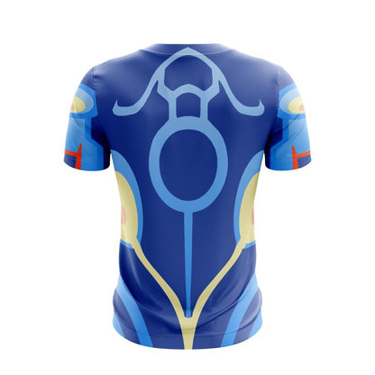 PKM T-shirt Kyogre Team Alpha Pokemon Go T-shirt Blue Unisex