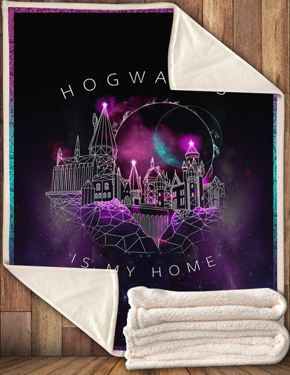 Unifinz HP Blanket HW is My Home Blanket Amazing HP Hogwarts Blanket 2022