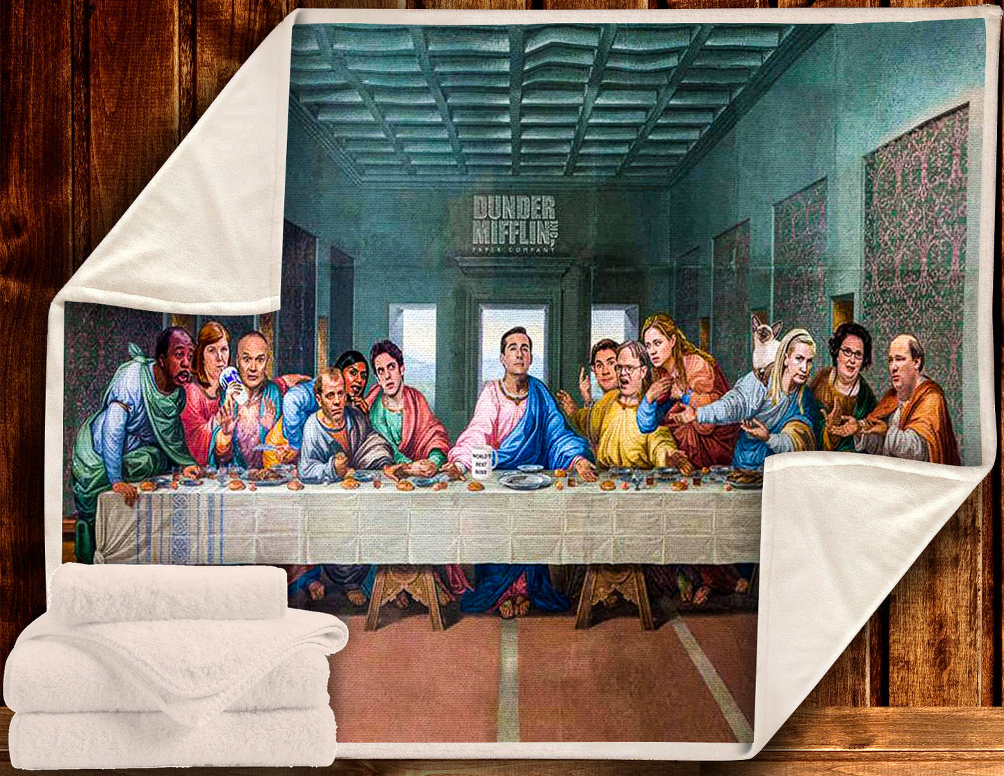 Unifinz The Office Blanket TO The Last Supper Blanket Cool High Quality 2026