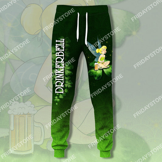 Unifinz DN Pants Drinkerbell Patrick's Day Jogger Cute Awesome Tinkerbell Pants 2022