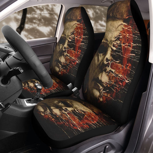 Michael Myers Car Seat Covers Michael Myers Halloween Face Seat Covers