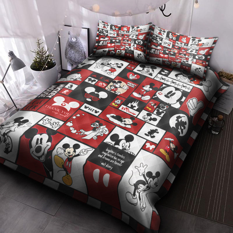 MM Bedding Set DN Castle MM Graphic Symbol Duvet Covers Black White Unique Gift