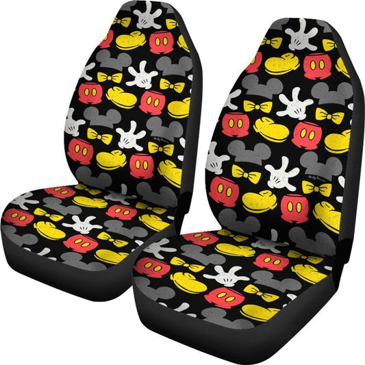 DN MM Car Seat Covers MM Gloves Pants Pattern Seat Covers