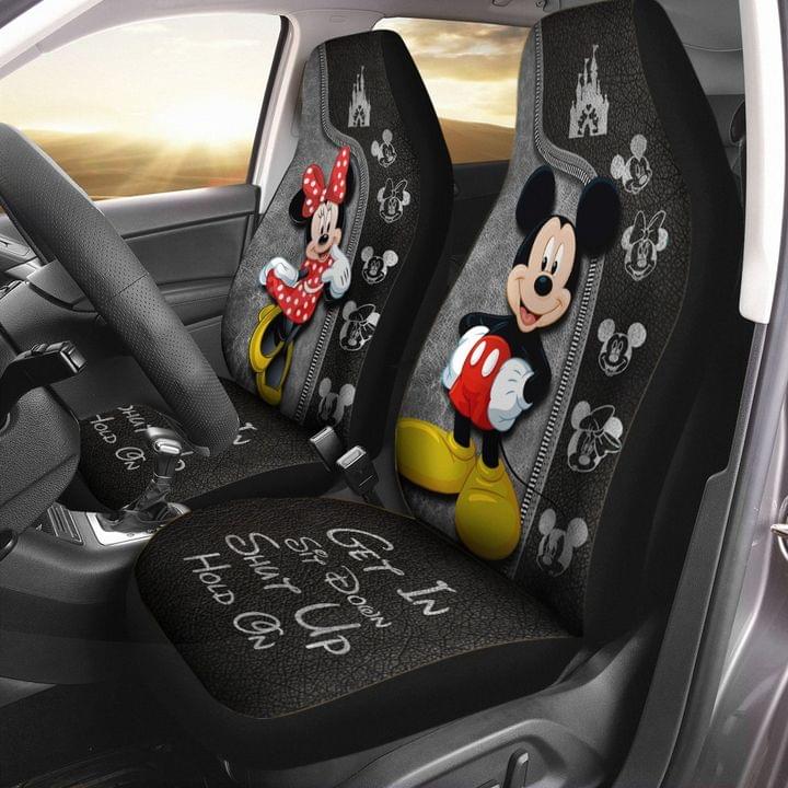 DN MM Car Seat Covers MM Get In Sit Down Shut Up Hold On Seat Covers