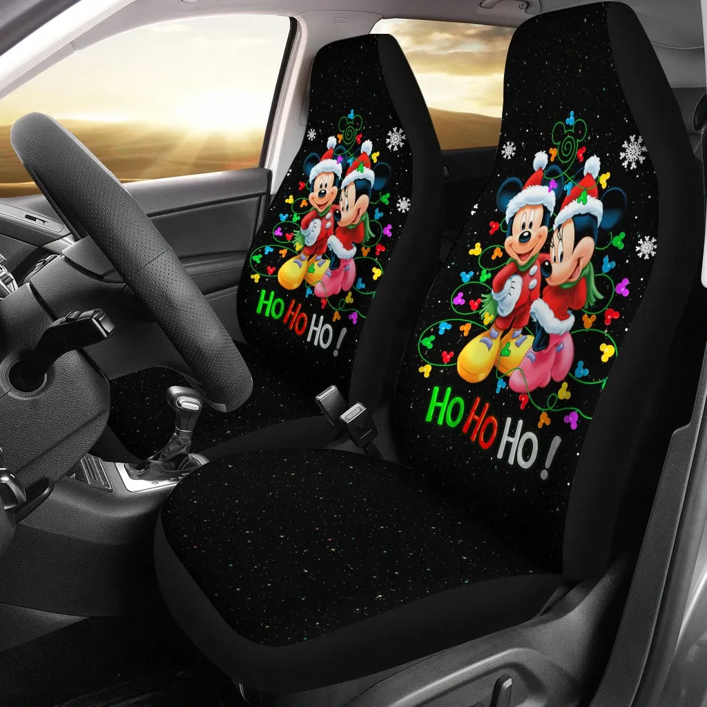 DN MM Car Seat Covers MM And Minnie Hohoho Seat Covers