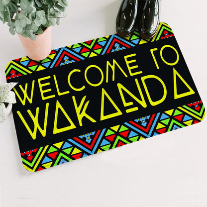 BP Welcome To Wakanda African Pattern Doormat