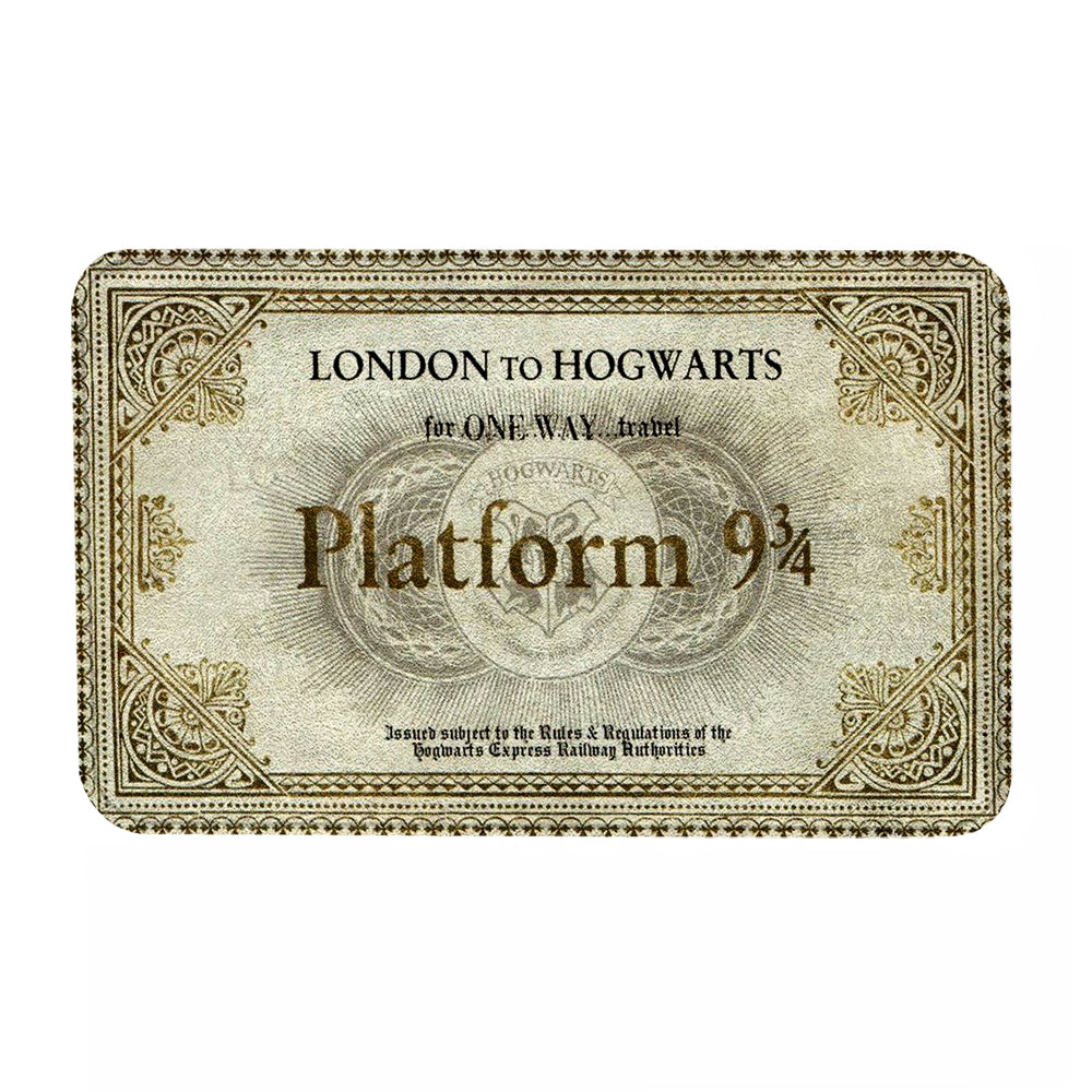 Unifinz HP Doormat Platform 9 3/4 Ticket Doormat Amazing High Quality  HP Doormat Mats 2023