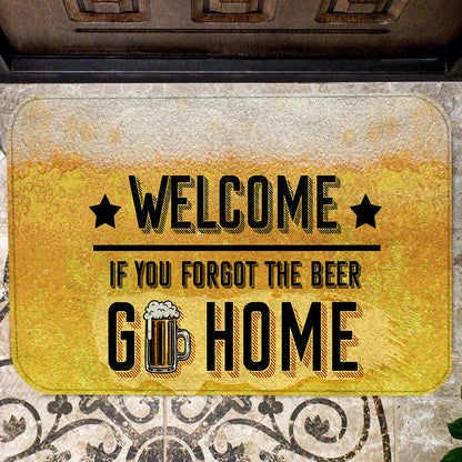 If You Forgot The Beer Doormat - Beer Doormat