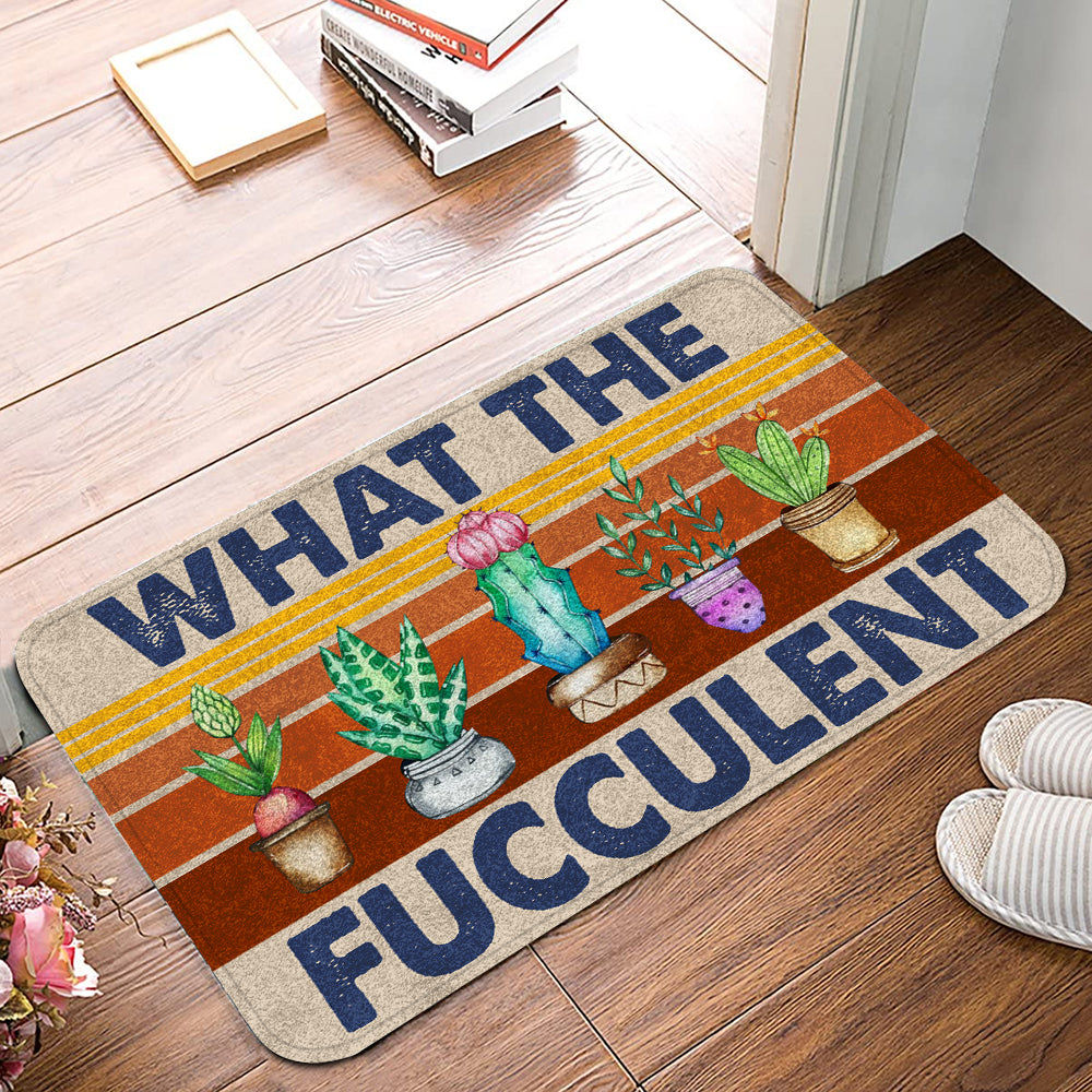 What the fucculent Doormat